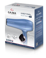 Secador De Cabello Gama Mistral Blue Titanium St 2200w Color Azul