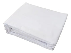 Juego Sabanas 2plazas1/2 Vivendi Cotton Touch 300h Blanco Liso