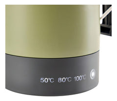 Termo Eléctrico T-mate 1 Litro Tapa Mate Y Bombilla Color Verde Kanjihome