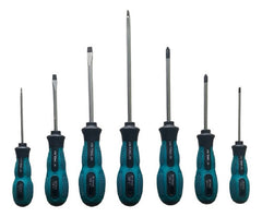 Juego De 7 Destornilladores Kit De Puntas Planas Y Philips