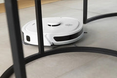 Aspiradora Y Trapeadora Robot Con Control App. Wifi. Tecnologia Laser. Mapeo. Sensores Anticaida. Blanco