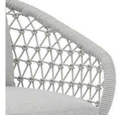 Juego De Sillones Living Jardin Exterior Cuddle Tio Musa Color Gris