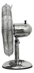 Ventilador De Mesa Liliana Vintage Cromo Classic Air Vvsor12 30 Cm Metal Metal Metal 4