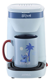 Cafetera Personal Atma Disney Stitch Con Taza De Café