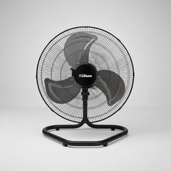Turbo Ventilador Piso 20 Liliana Vt20pow 3 Aspas Metalicas 50.8 Cm 50 Hz Negro Gris Metal 3