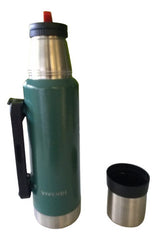 Termo Matero Pico Cebador Vivendi 1.2 L Acero Inox Verde