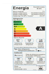 Aire Acondicionado Split Tcl Taca-5400fcsd/el4-f-sk On/off Blanco