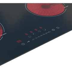 Combo Cocción Eco Vondom Horno Empotrable + Anafe Vitro 60cm Negro