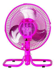Ventilador 3 En 1 Kanji Kjh-fh1506 Con 3 Palas De Metal Color Gris Estructura Color Rosa, 25cm De Diámetro 50