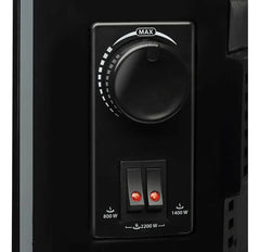 Panel Calefactor Electrico Liliana Ppv300 Hotglass 2200w Cts Negro