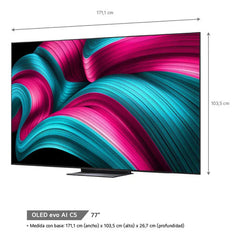 Televisor LG Oled Evo Ai 77 Pulgadas Smart 4k - Oled77c5psa