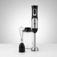 Mixer Licuadora De Mano Atma Lmat21122in Vaso 500ml Batidor Negro