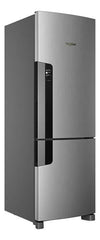 Heladera Whirlpool Inverter N.f Bottom Freezer Inox 397 Lts Inox