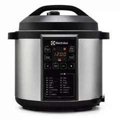 Olla Eléctrica A Presión Electrolux Pcc20 Acero Inox Acero Inoxidable/negro