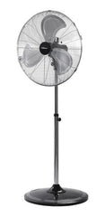 Ventilador De Pie 3 Aspas Liliana Vpc22 3 Velocidades 55.88 Cm Negro/plata Plata Metal 3