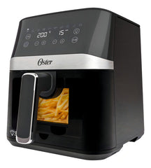 Freidora De Aire Digital Oster Ckstaf40wddf 4l Color Negro Negro