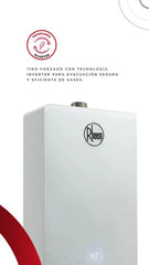 Calefón Instantáneo Tiro Forzado Rheem Novotouch 14lts Blanco Gn