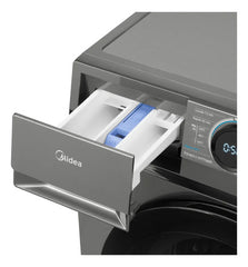 Lavarropas Midea 6 Kg Mf100w60/t-a1 - Color Titanio Gris Oscuro