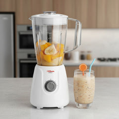 Licuadora Liliana Al100 Whitelic Con Jarra Plastica 1,5l Blanco