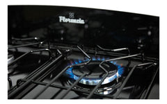 Cocina Multigas Florencia 5537 Negra Con Encendido Electrico Negro