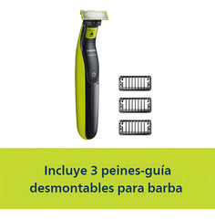 Afeitadora Philips Qp2724/10 Oneblade Recorta Modela Y Afeita Carga Usb Negro