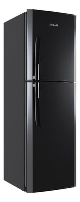 Heladera Cíclica Con Freezer Drean Hdr320f50n Negra 314l Cs Negro