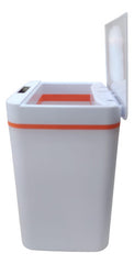 Cesto De Basura De 15l Con Sensor Inteligente Vivendi 51303 Blanco