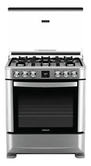 Cocina A Gas Drean Cd7609ei Plateado 76cm Inox Inoxidable