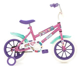 Bicicleta Infantil Rodado12 Stark 6008 Love Nena Tio Musa Rosa