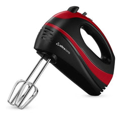 Batidora De Mano Ultracomb Bm-2608 De 5 Velocidades Y 500w Negro/rojo 50 Hz