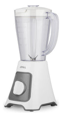 Licuadora De Vaso Atma 1.5 Litros Jarra Plástica Li8445ap 2 Velocidades Color Blanco