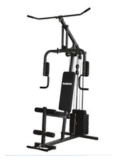 Multigimnasio Multigym Randers Arg-63140 50 Kg Reforzado Estructura Negro Gris Oscuro