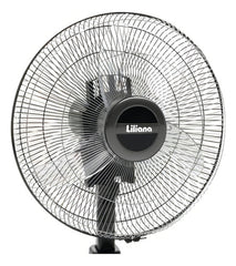 Ventilador De Mesa Liliana Vsoc16 Negro Con 3 Palas Color Transparente De Plástico, 16 De Diámetro 220 v