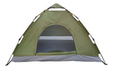 Carpa Tienda Camping 3 Personas Automatica Verde 200x150 Cm