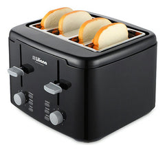 Tostadora Liliana At924 7 Niveles 1750w 4 Rebanadas Negra