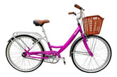 Bicicleta Stark Full Lady 6080 Rodado 26 Fucsia Blanco Rosa