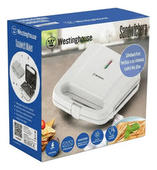 Sandwichera 2 Rebanadas Westinghouse Wh-sm700sw-02 Blanco
