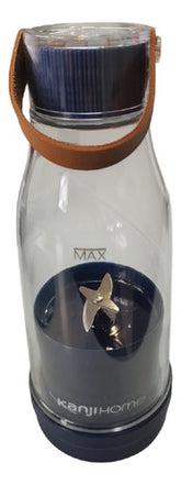 Licuadora Portatil Kanjihome Recargable Usb 300ml Azul Cts