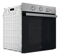Horno Empotrable Eléctrico Whirlpool Wob71as Inox 71l Gris