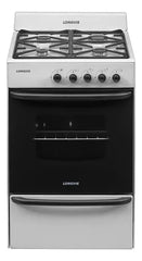 Cocina A Gas Longvie 13231bf 56cm Blanca Cajón Parrilla Color Blanco