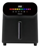 Freidora De Aire Philco Fr259ph 2000w 9lts 12 Programas Cts Negro