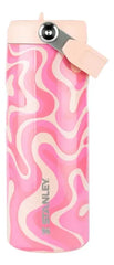 Vaso Botella Térmica Stanley Aerolight Flip Straw De 473 Ml Rosa Lisa