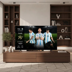 Smart Tv Tcl Qled De 75 4k Tcl 75p8k-b Google Tv