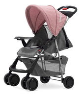 Cochecito De Paseo Bebesit Eos 1337o H:15kg Seguridad 3 Puntos Rosa Negro