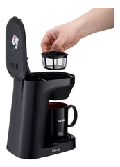 Cafetera De Filtro Atma 118mkp Disney Mickey Mouse 550w Cts Negro