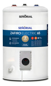 Termotanque Eléctrico Señorial Tesz-65 Zafiro Blanco 50 Litros Superior