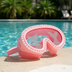 Antiparras Infantil Niños Natacion Pileta Playa Mibi Sirena Rosa