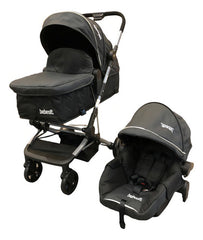 Coche Cuna Bebesit 1365ts-c Gris Oscuro 3 En 1 Travel System