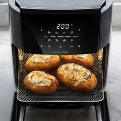 Freidora Aire Sin Aceite Electrolux Air Fryer Eaf90g 12l Cts Grafito