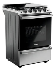 Cocina Multigas Drean Cd5617ai0 Inox 56 Cm Con Air Fryer C Gris